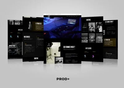 Site web Prod PLus
